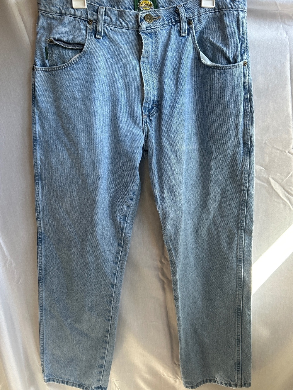 Cabela’s Light Wash Denim Jeans 36 x 30
